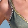 Haut de maillot Triangle Anna Army – Image 4