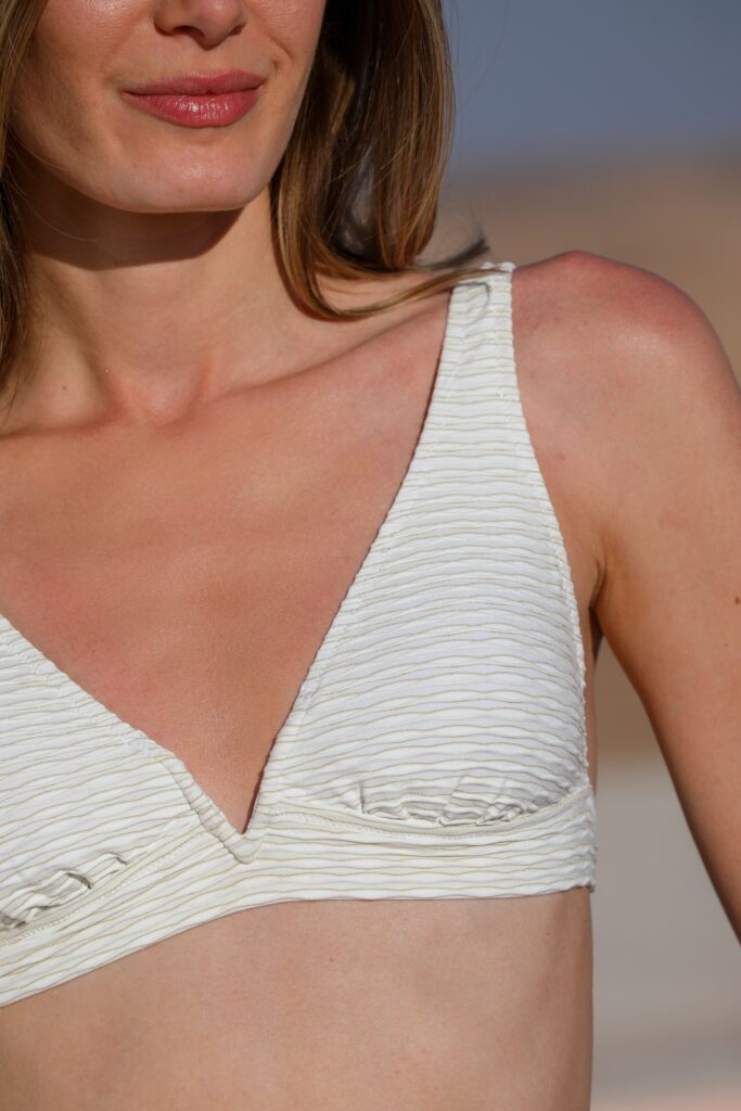 Haut de maillot Triangle Solène Sable