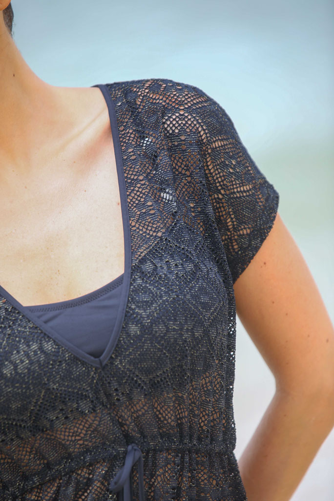 Tunique Rachel Noir – Image 3