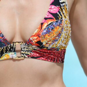 Haut de maillot Triangle Salma Tropical