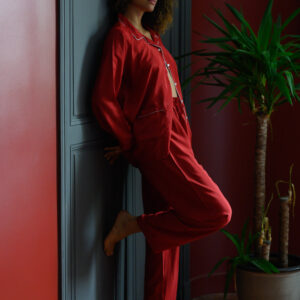 Ensemble long Rouge