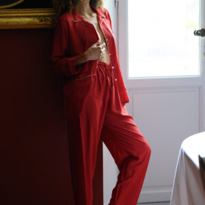 Ensemble long Rouge